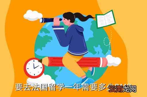 留学法国多少钱-去法国留学一年费用大概多少钱？