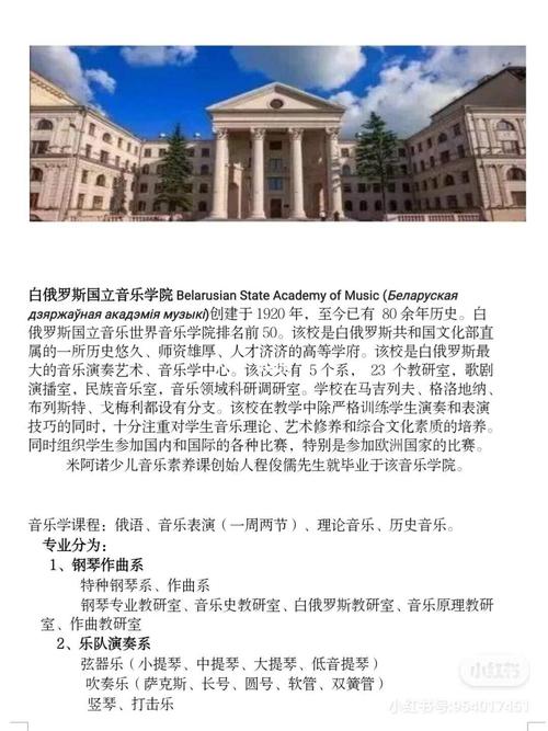 俄罗斯音乐学院-白俄罗斯国立音乐学院硕士含金量？