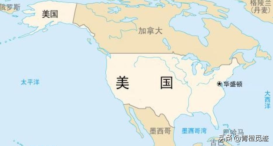 中国vs美国-中国和美国谁大?怎么在地图上感觉美国大？